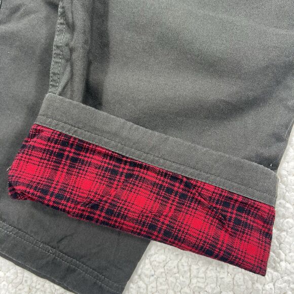 Woolrich Flannel Lined Field Pants Men’s 36 (Actual 35x30) Dark Brown Workwear - Picture 9 of 13